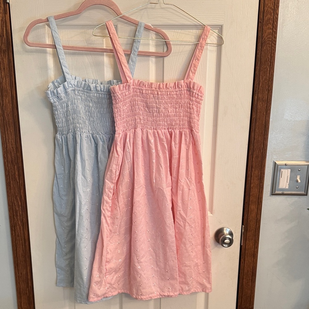 Just Love Pink and Blue Casual‎ Kids Dresses
